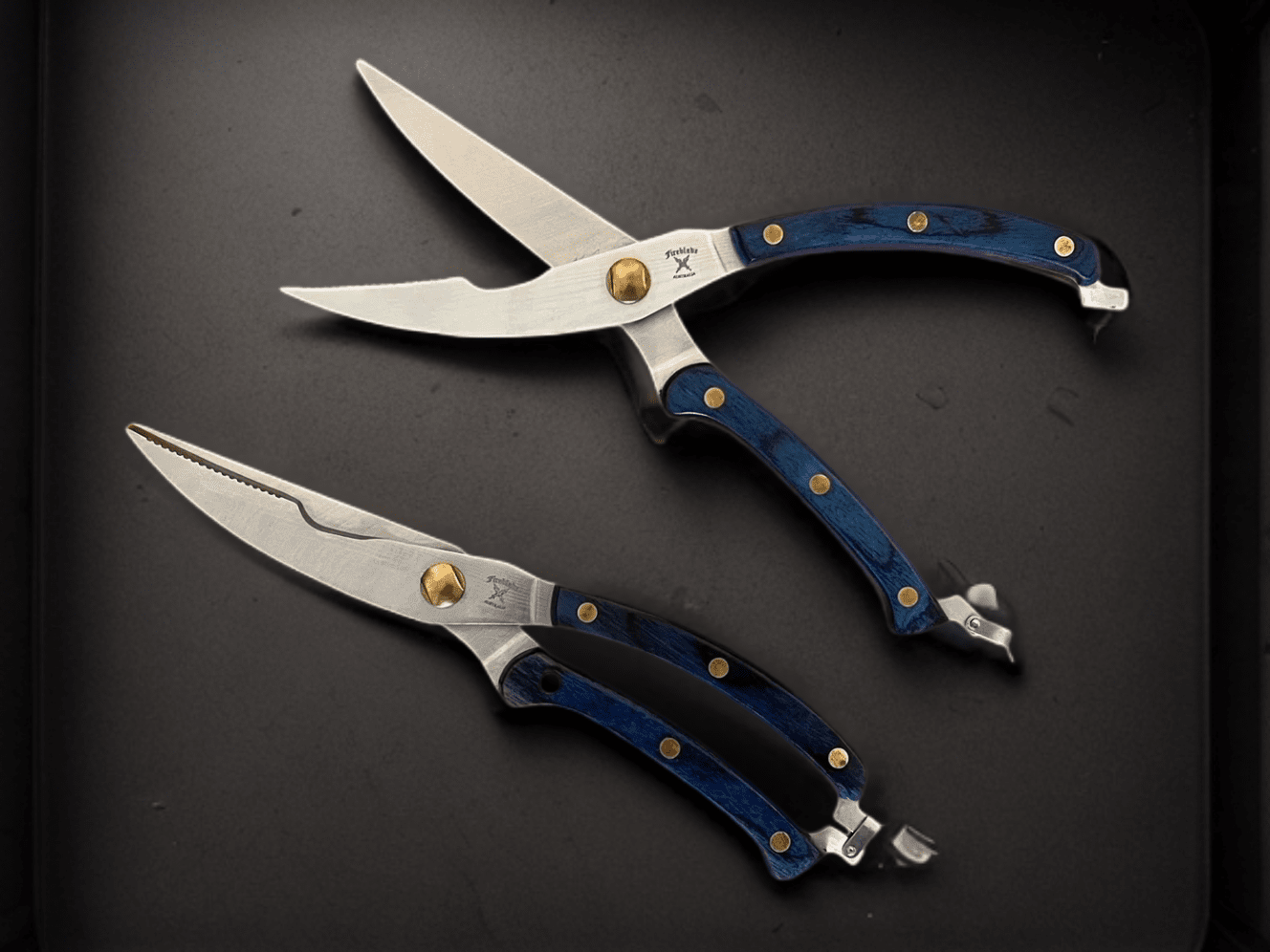 Fireblade Chefs Knife, Sheath & Tool Set