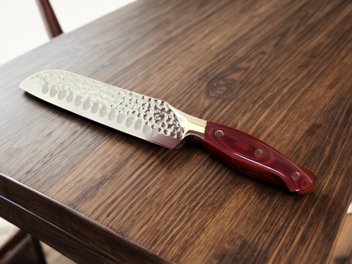 7 inch 67 Layer Damascus Steel Santoku Knife