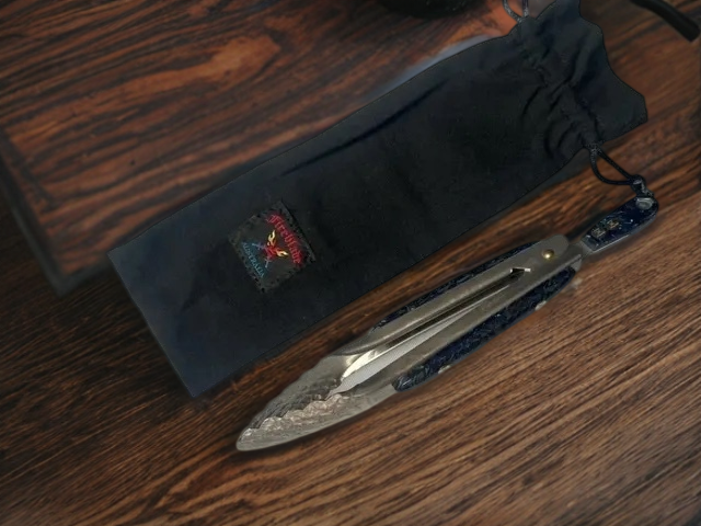 Cleaver, Spatula & Tong Set carbon Fibre Handles