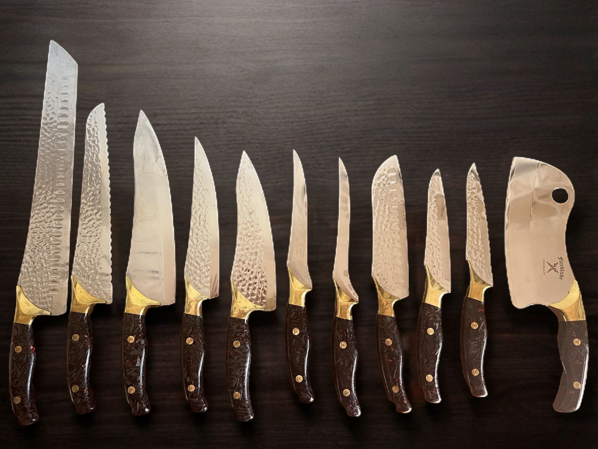 10 knife set complete