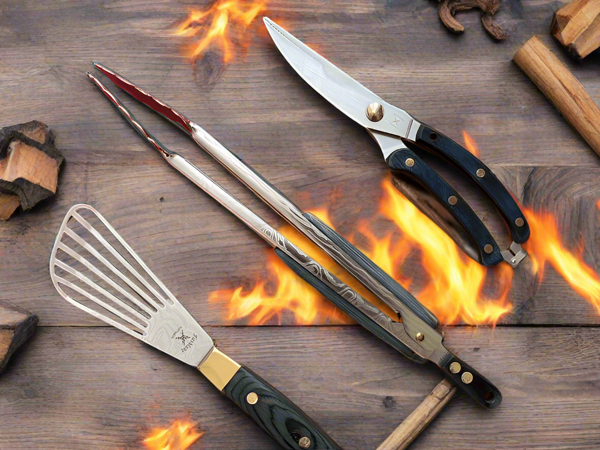 Fireblade 3-Piece Utensil Set