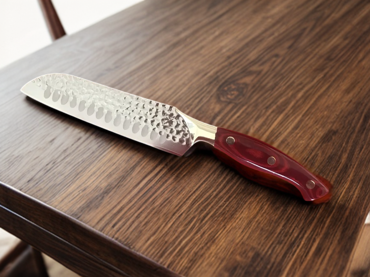 7"" 67-Layer Damascus Santoku Knife