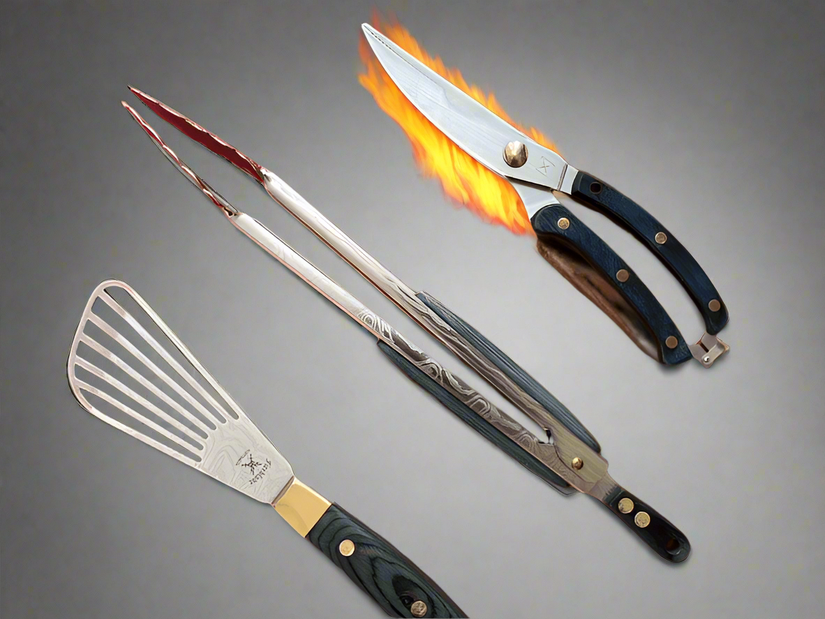 Fireblade 3-Piece Utensil Set